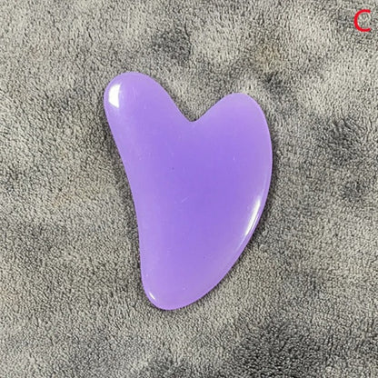 Natural Resin Jade Stone Gua Sha