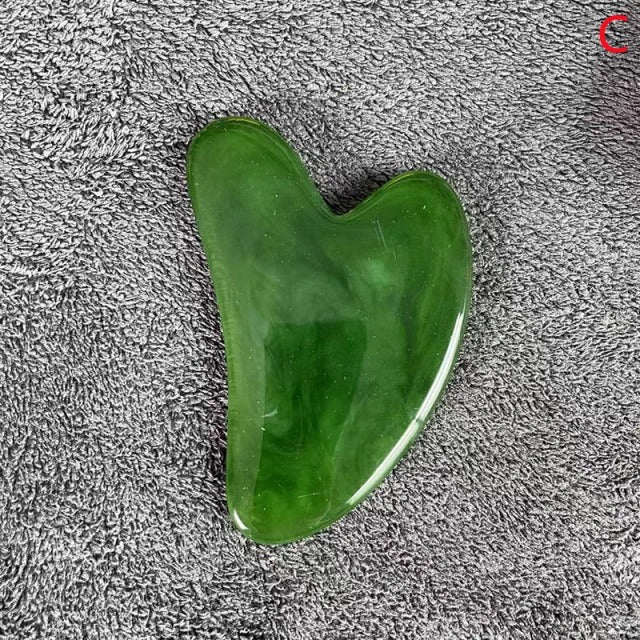 Natural Resin Jade Stone Gua Sha