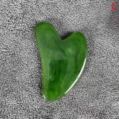 Natural Resin Jade Stone Gua Sha