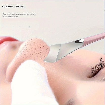 Stainless steel blackhead removal tool