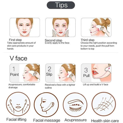 Natural Resin Jade Stone Gua Sha